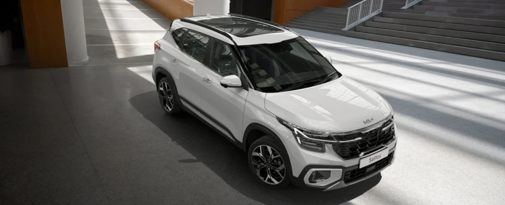 Kia cars with sunroof Bangalore complete range